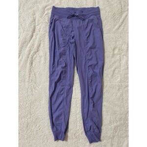 Lululemon Dance Studio Mid Rise Jogger Lined Dark Lavender Women's Size 6